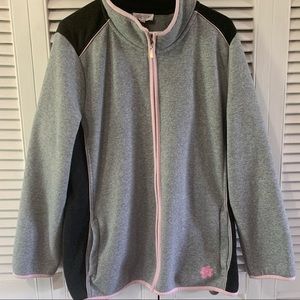 Cure Foundation Ladies Zippered Sweatshirt